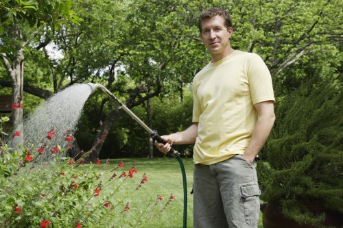 Marketing and audience targeting concept for a landscaping site